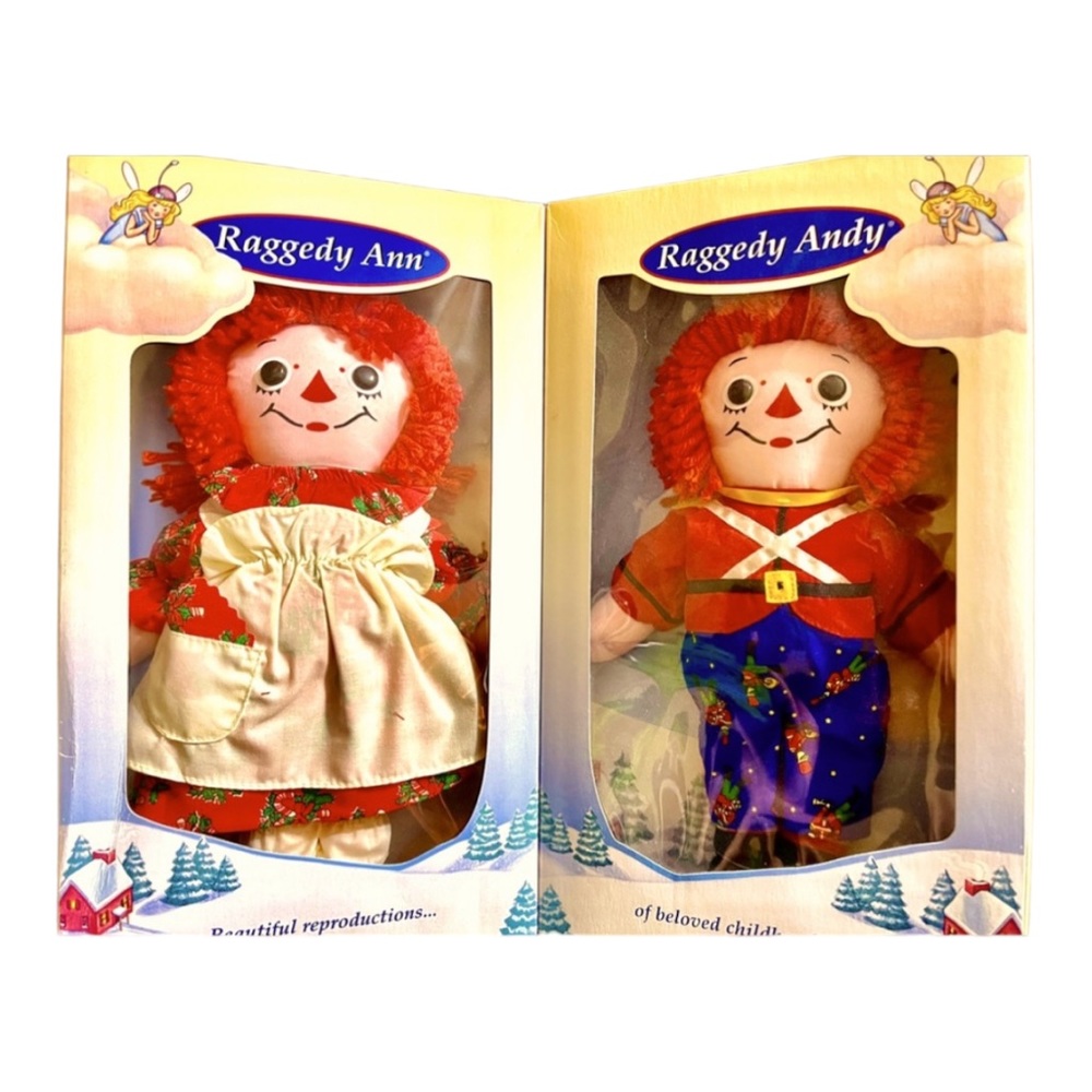 Vintage Raggedy Ann and Andy Dolls Special
Edition 1997 By Johnny Gruelle